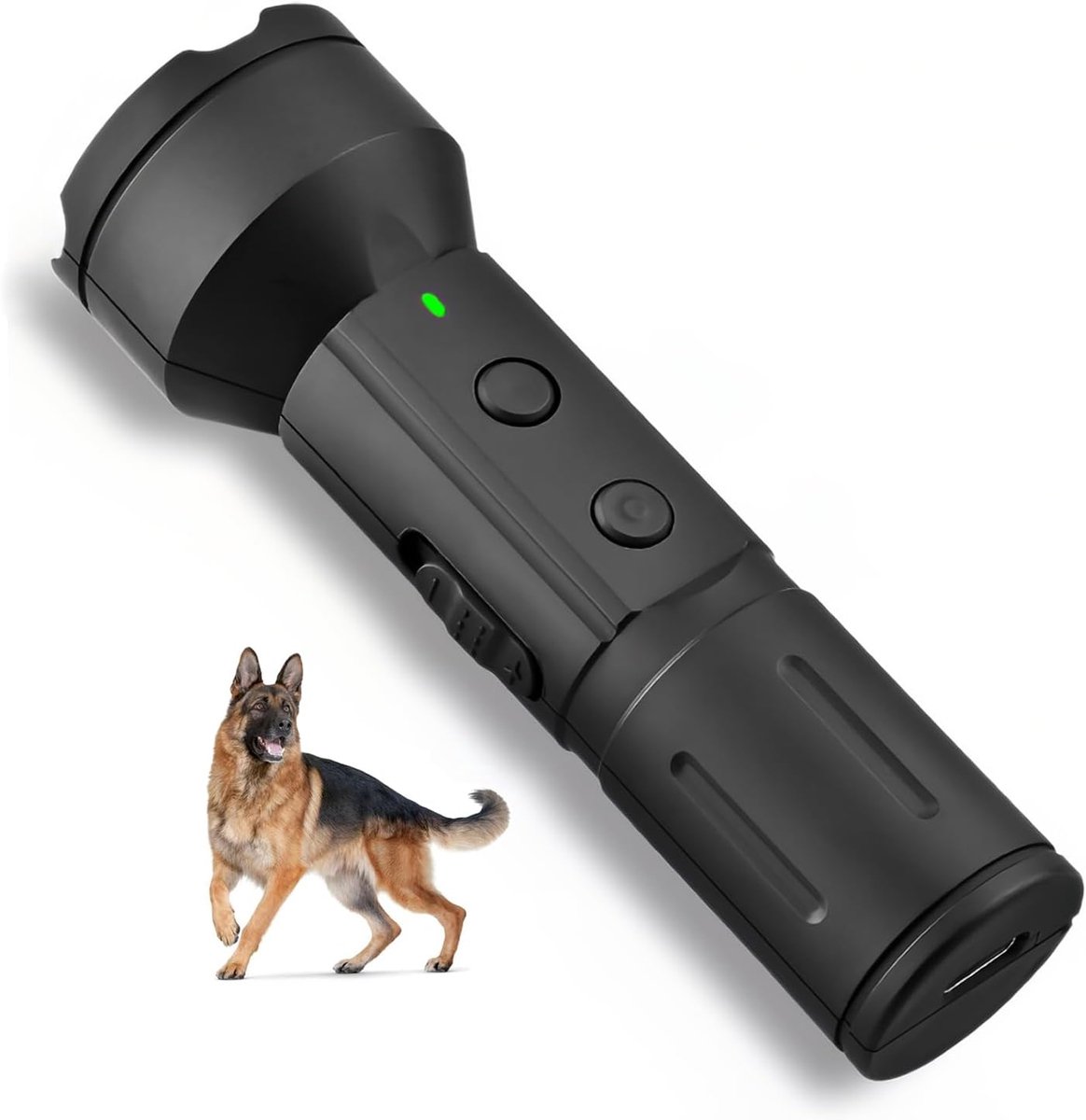 Anti-blaffen apparaat met zaklamp modus 3 verstelbare frequenties hond repeller gedrag training voor kleine middelgrote grote honden indoor outdoor