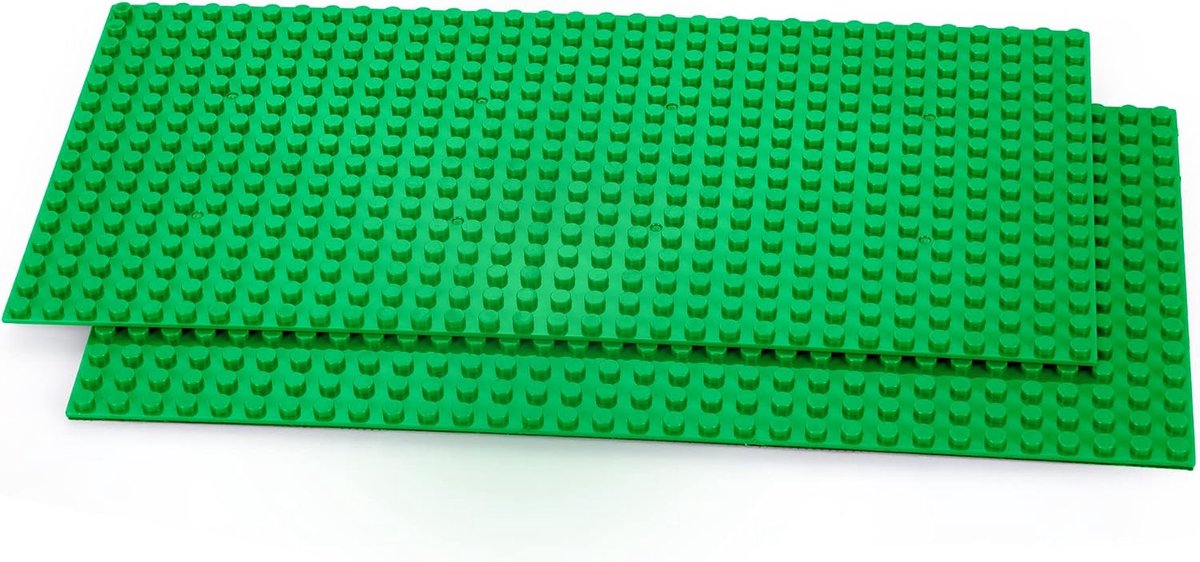 Bouwstenen, toernooi, weidegroen, 255 x 128 x 3 mm, 16 x 32 noppen, niet stapelbaar