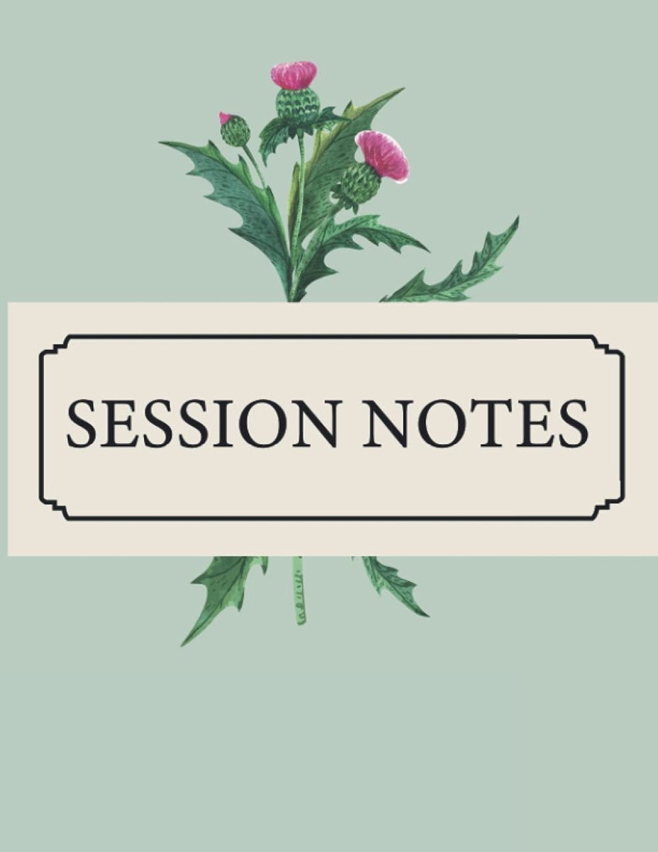 Notes Notebook: The Perfect Notebook For Therapists, Coaches, Counselors, And Psychiatrists To Take Progress, Plans, And Appointments Records.