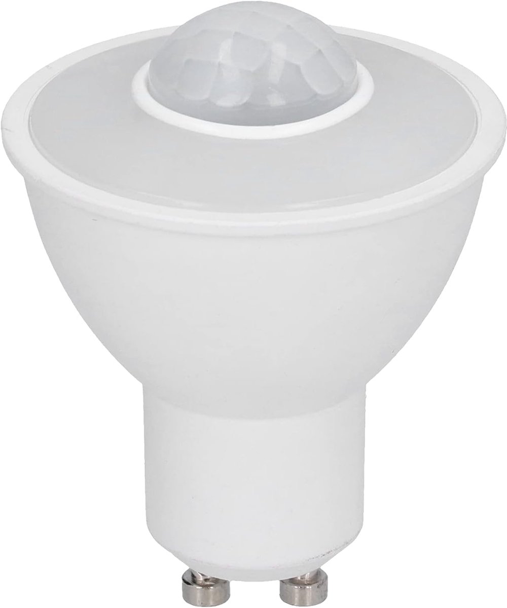 GU10 infrarood lampen, LED-lamp met sensor voor plafond corridor AC100-240V met detectie van de witte lichtlichaam 5 W 500 lm