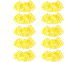10 stuks microvezeldoekjes, compatibel met Kärcher EasyFix SC 2 SC 3 SC 4 SC 5 Deluxe, reserveaccessoires voor stoommop, vloerreiniger, tegels