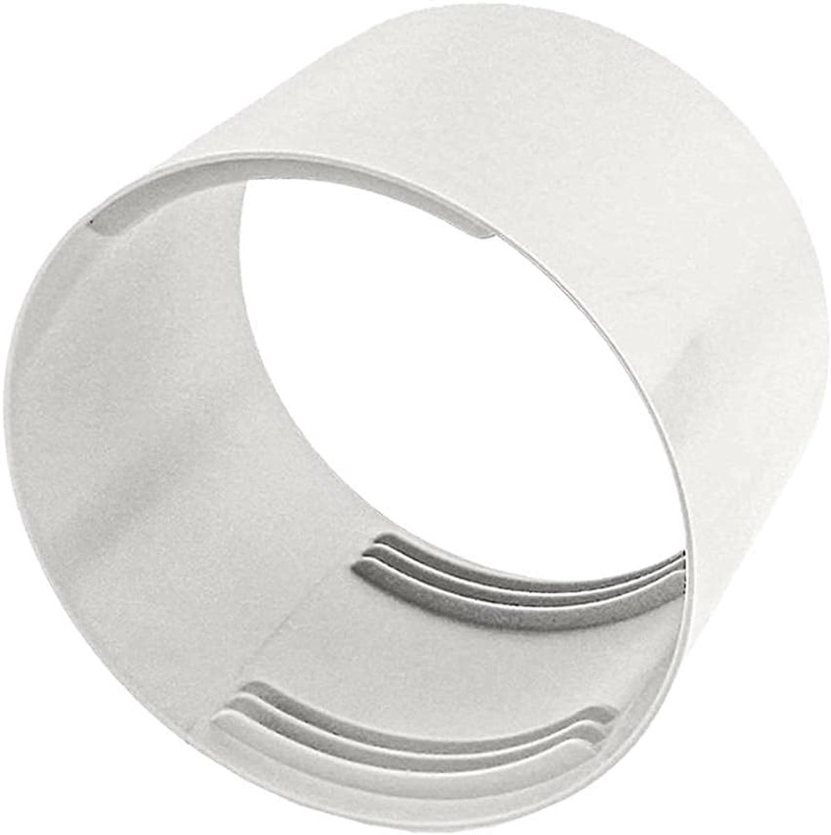 Afvoerslang adapter, 150 mm universele PVC airconditioningsadapter vleugelbuis interface verlenging flexibele slang bloedslang aansluiting afzuigkap
