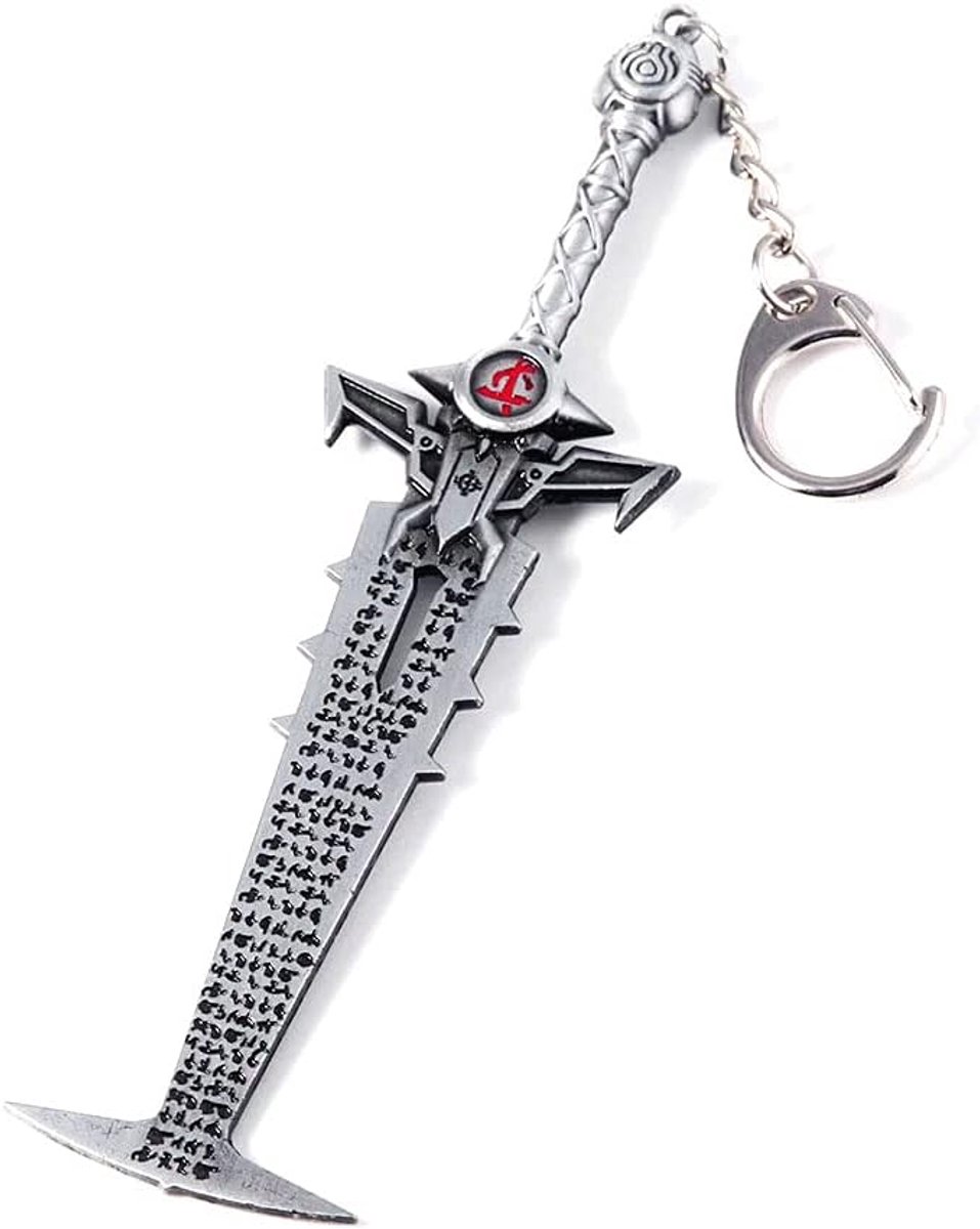Shop Metalen sleutelhanger demonenjager legendarisch zwaard