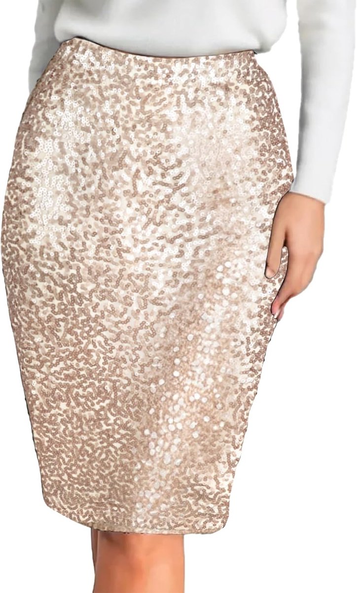 Dames glitterrok pailletten rok sexy party rave rok outfit wikkelrok voor dames
