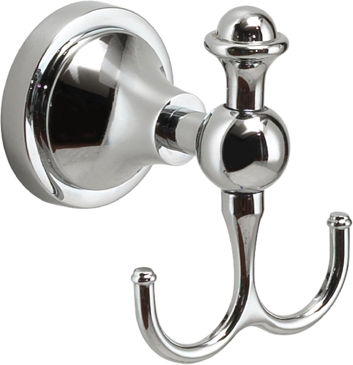 Nevis dubbele beugel chroom