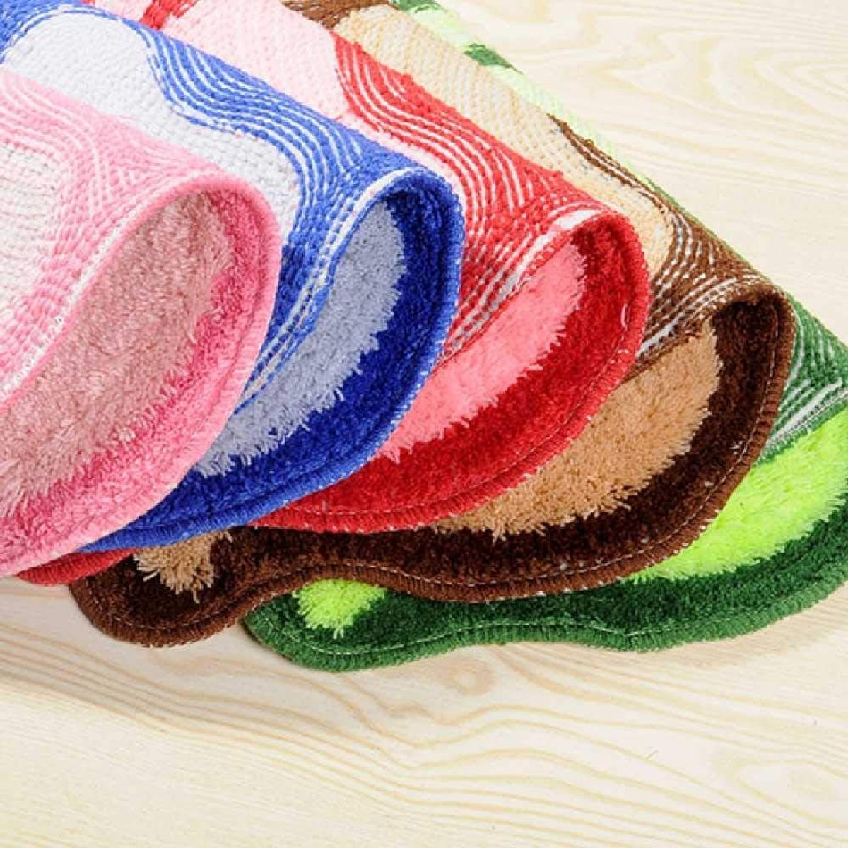 Mat, Douchemat, Badkamermat, Vloermat, Sanitaire Badkamer Absorberende Anti-slip Mat, Keuken Slaapkamer Toilet Deurmat 40cmx60cm / Oranje