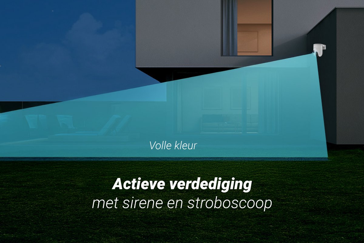 EZVIZ H8c Beveiligingscamera 3K met 360° Pan & Tilt - afbeelding 3