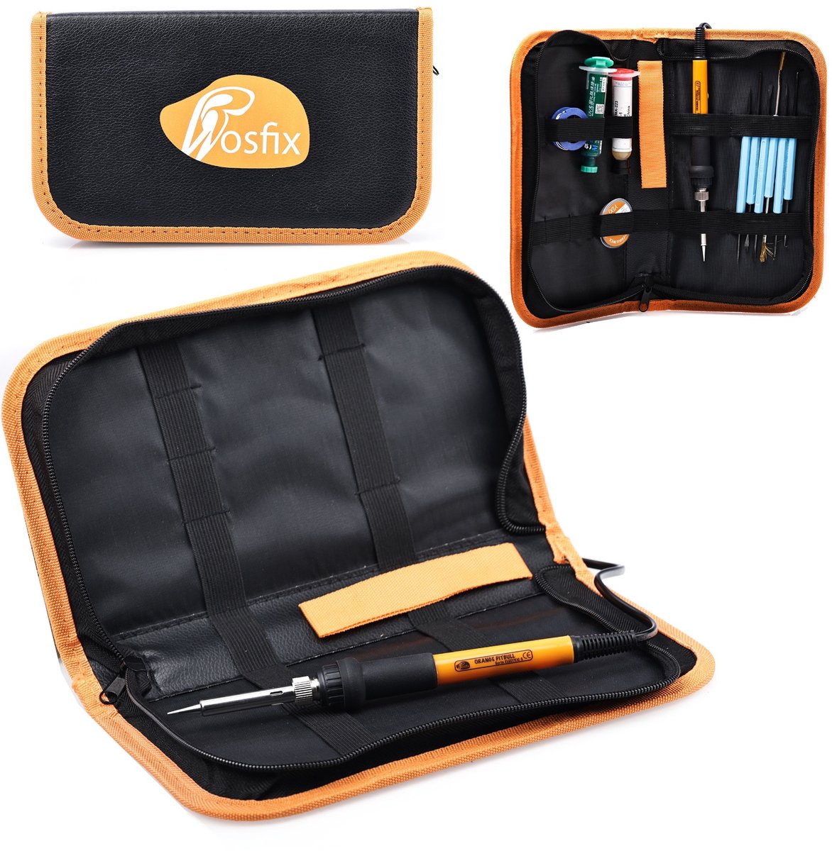 Rosfix Etui Gereedschap Organizer - Soldeerbout Houder - Duurzaam Beschermend Materiaal