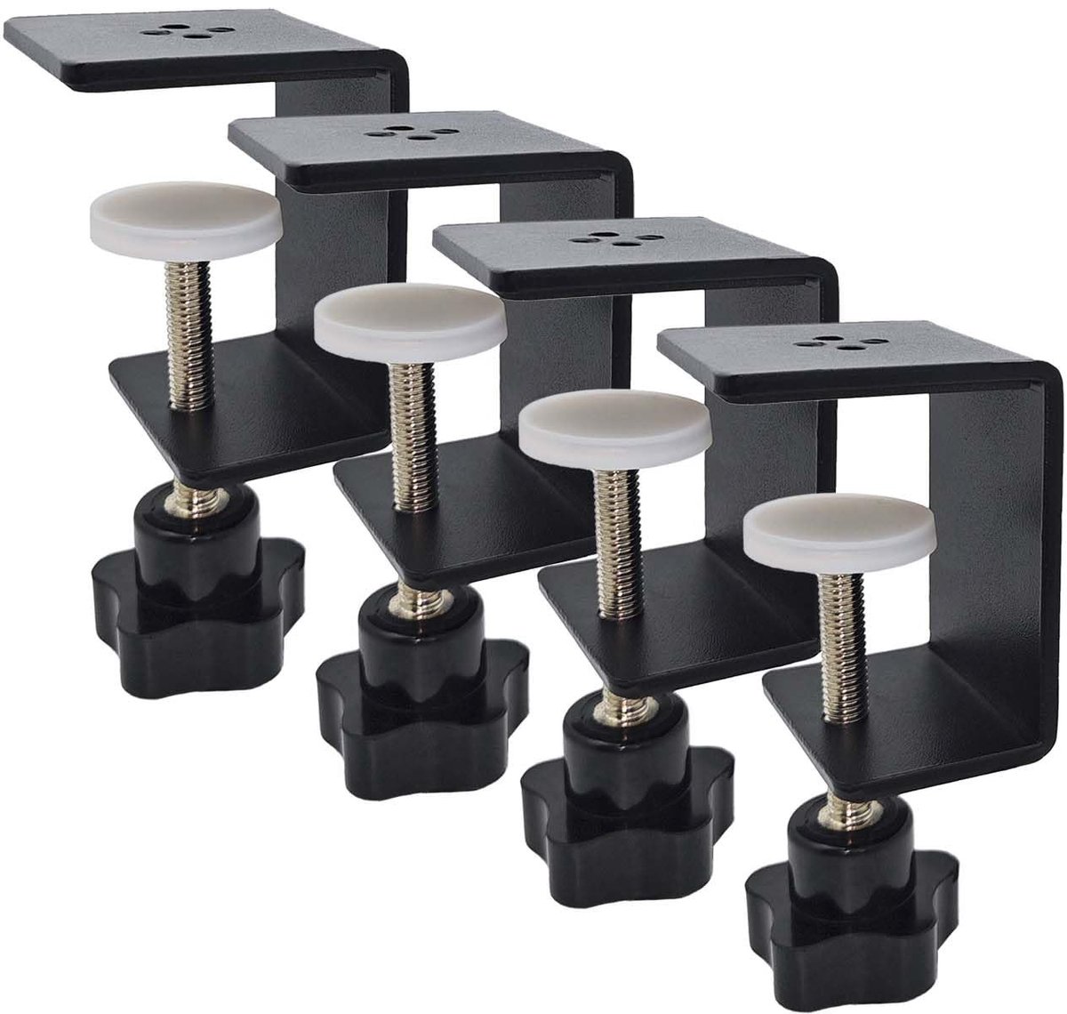 Omgoods - Set van 4 Zware C Klemmen voor Werkplaats