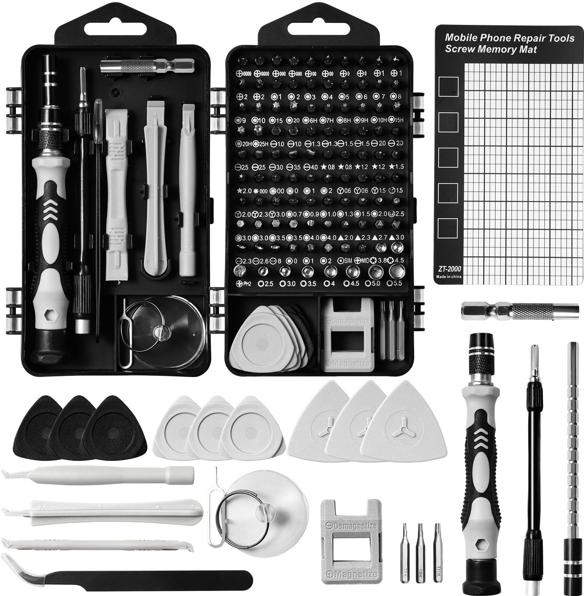 Omgoods - 122-in-1 Precisie Schroevedraaier Set voor Elektronische Apparaten