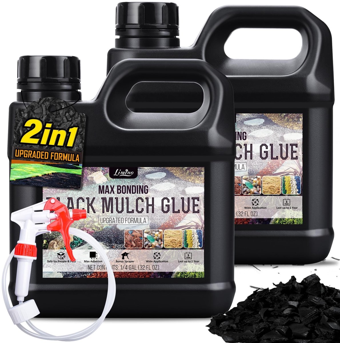 Omgoods - 2-in-1 Mulch Lijm voor Tuin en Landschap