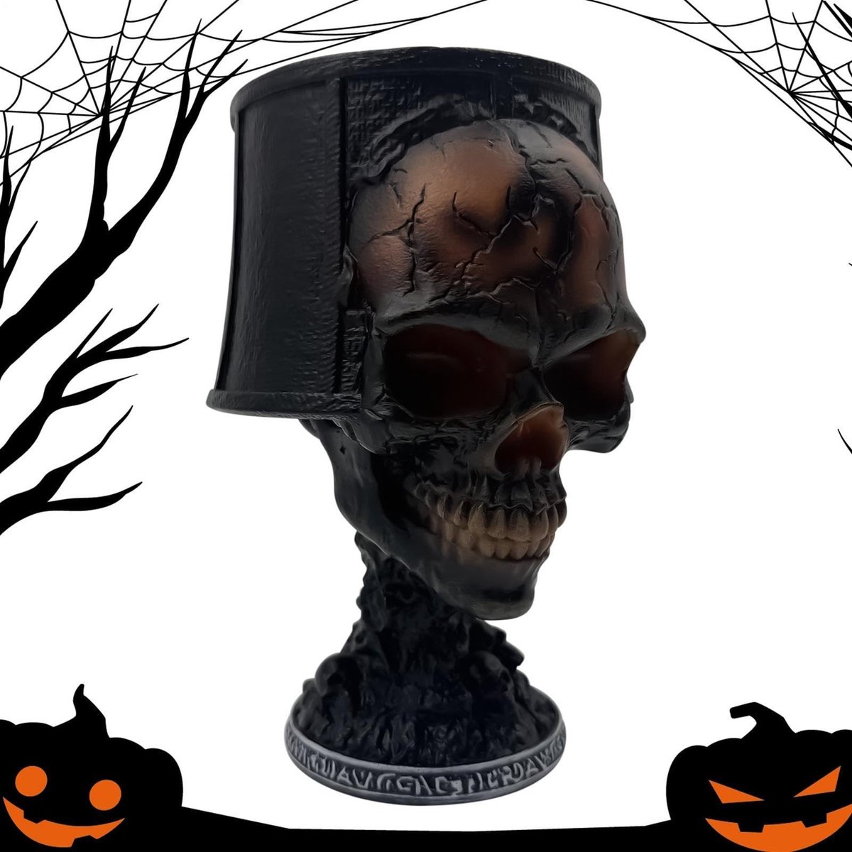 Elzusha - Gotische Schedellamp Voor Halloween Decoratie