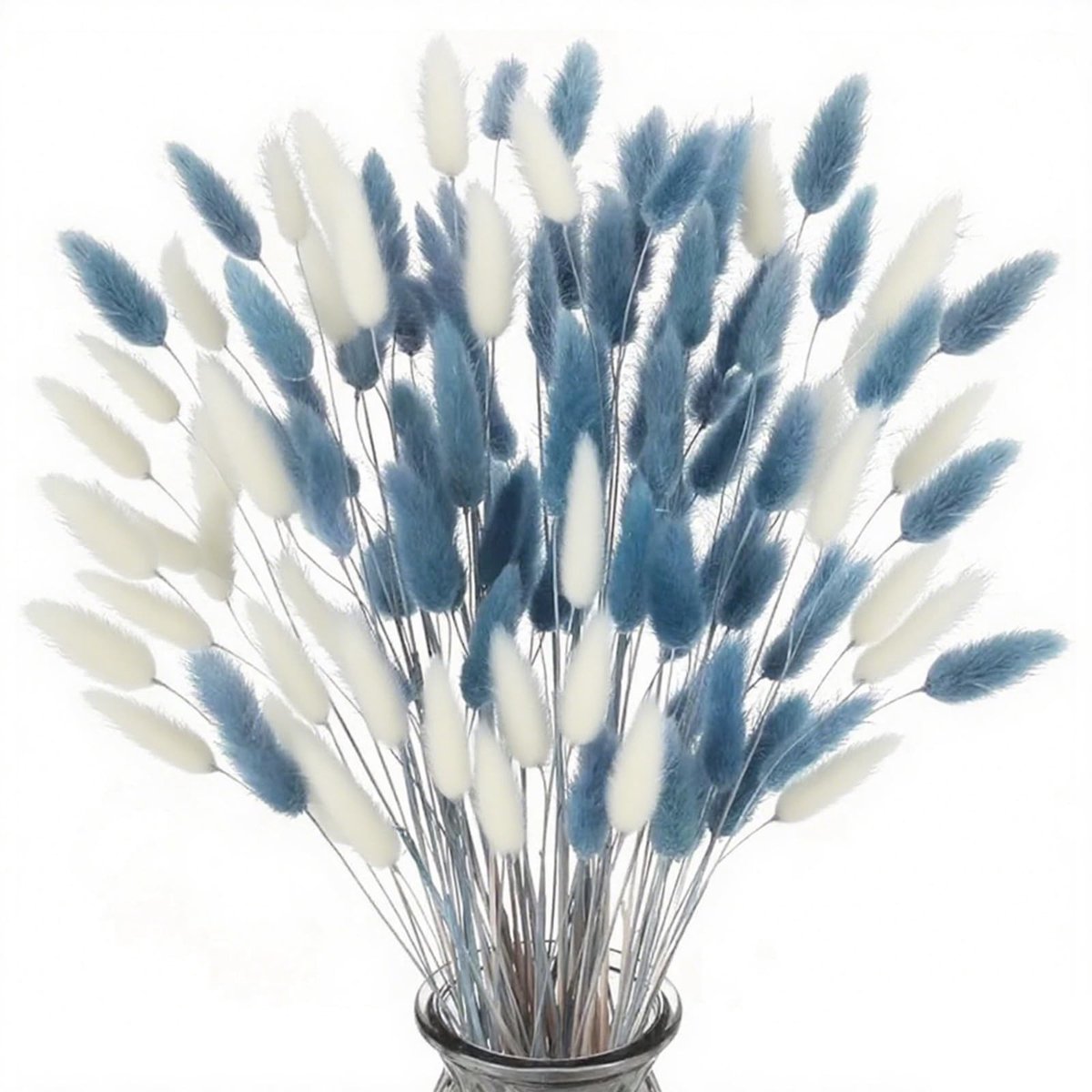 SolidKeus - Set van 120 Drogen Bloemen Pampasgras voor Decoratie