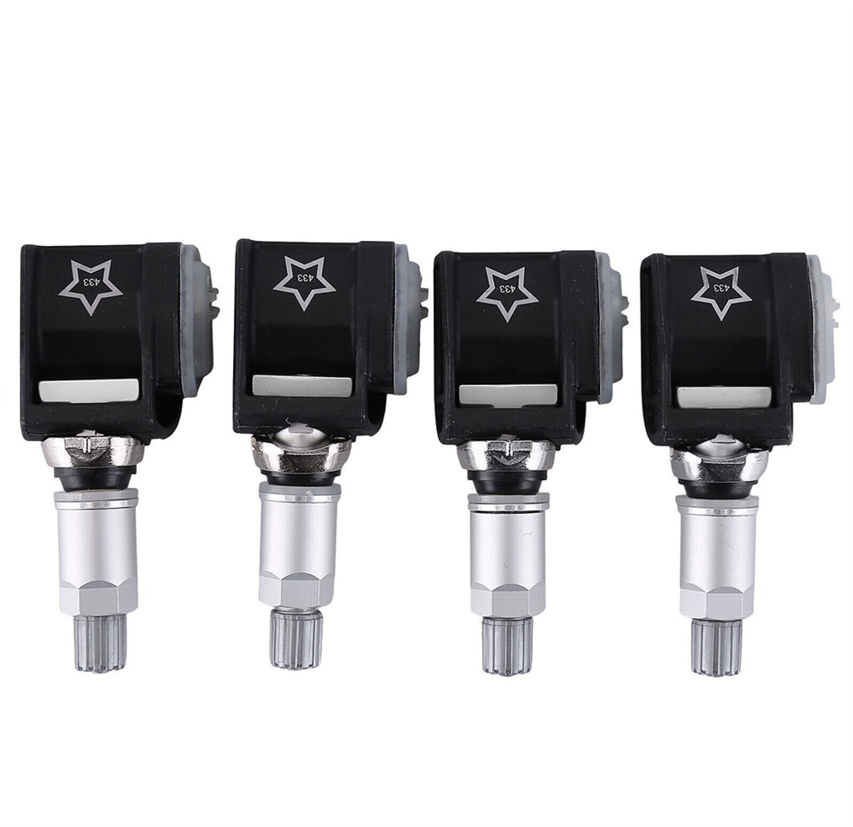 Bandenspanningssensorset voor BMW 5 Serie G30 G31, 7 Serie G11, X3 G01 - 36106872774 - 4-delige set - ook compatibel met Mercedes bandenspanningssensoren