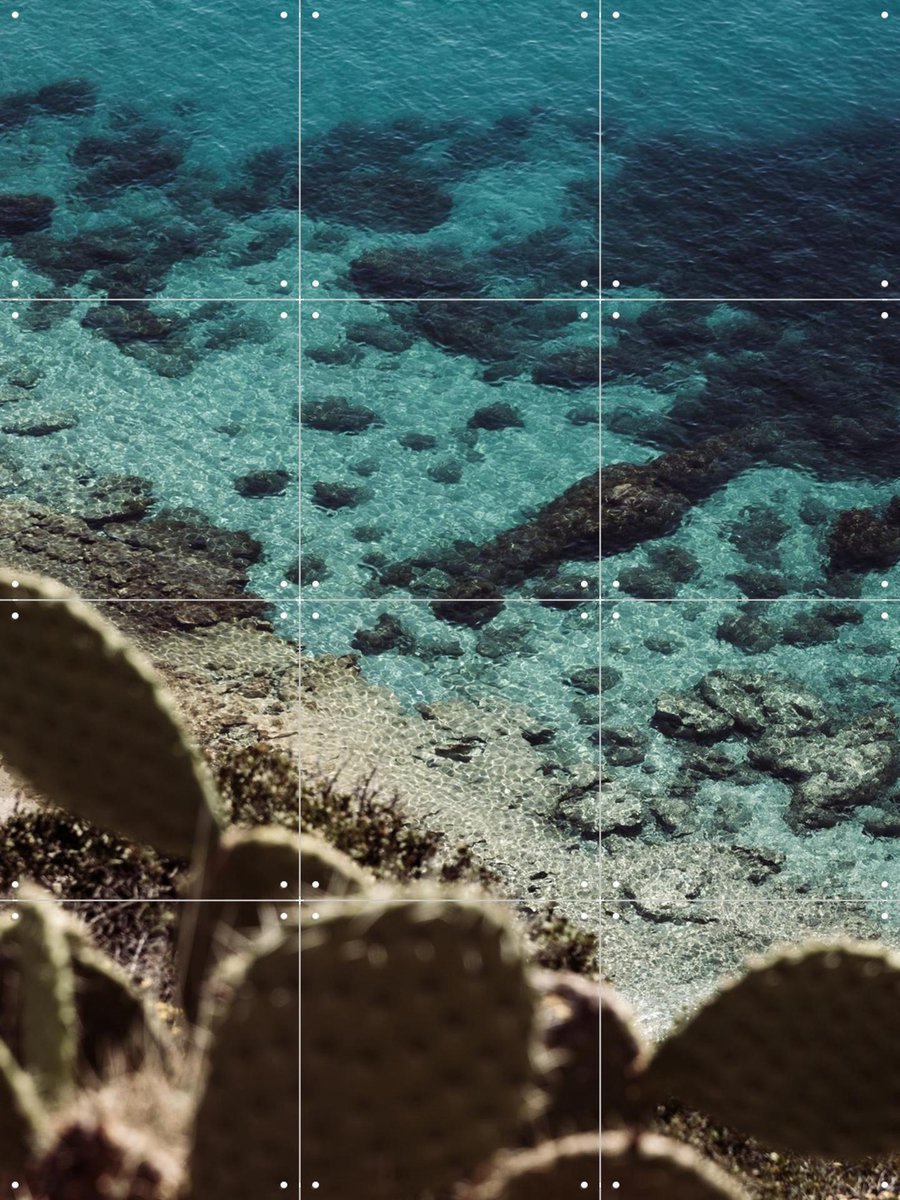 IXXI Coast In Italy, Photolovers - 60 x 80 cm - Gratis ophangtool - Grote wanddecoratie en posters - Fotografie, Naturalisme, Realisme, Woonkamer