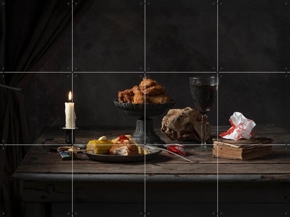 IXXI Chicken Anybody, Igor Swinkels - 80 x 60 cm - Gratis ophangtool - Grote wanddecoratie en posters - Fotografie, Woonkamer, Keuken, Eetkamer
