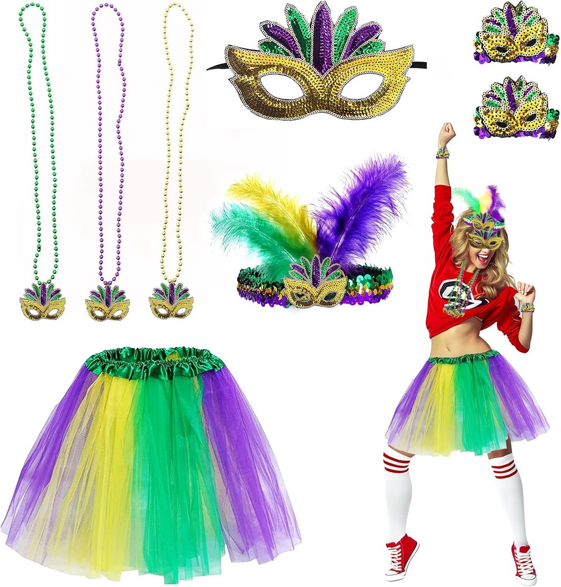 groen carnavalskostuum