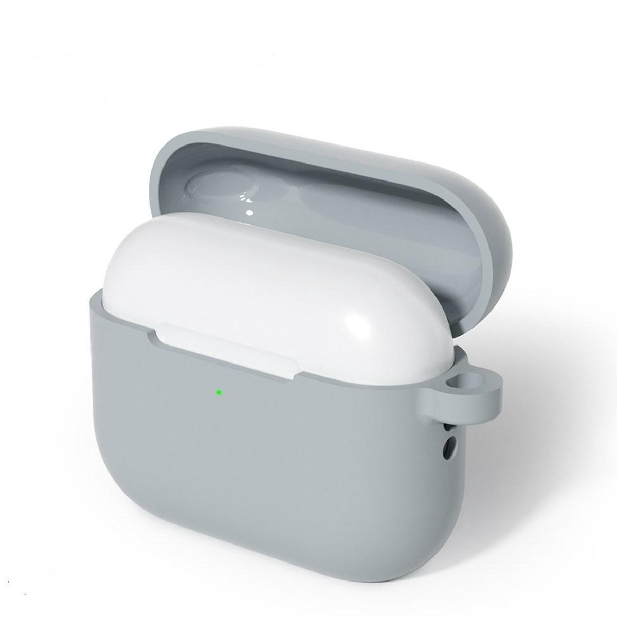 Mobigear Hoesje geschikt voor Apple AirPods Pro 3 Hoesje Flexibel Siliconen | Mobigear Colors - Grijs