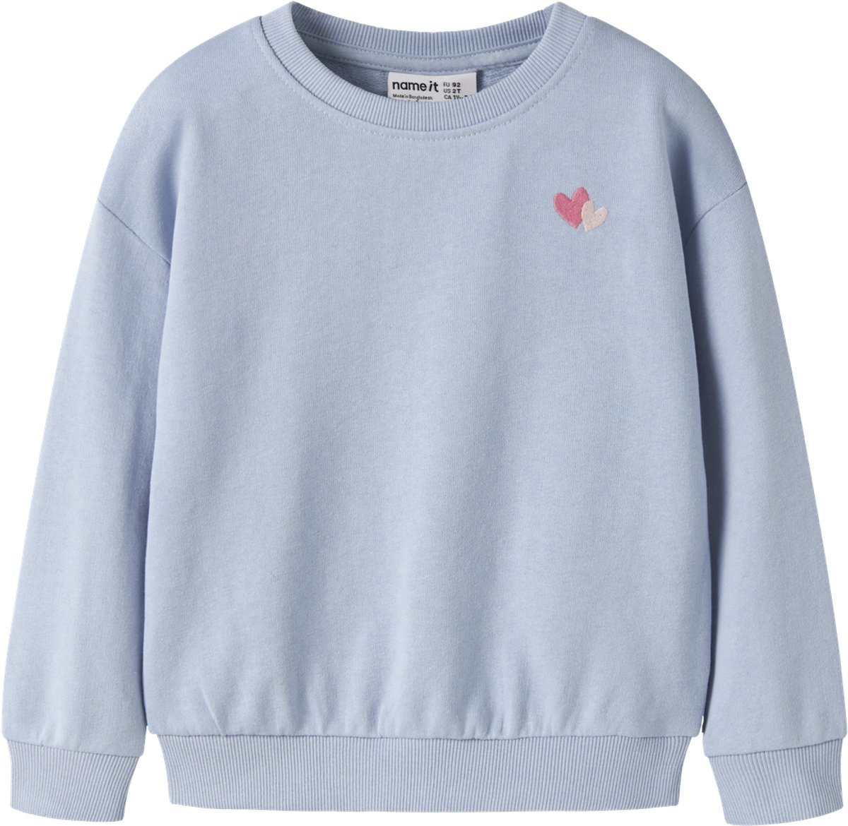 NAME IT- NMFVALLENE LS RLX SWEAT UNB - Meisjes - Sweatshirt