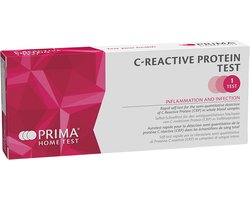 C-Reactive Protien Test - Thuistest - Vingerprik bloed - Snelle test om onhoudende ontstekingen te detecteren - 1 testkit