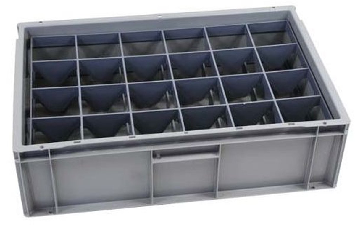 Allibert Opbergbak Vr 24 Glazen 600x400x175mm Gla