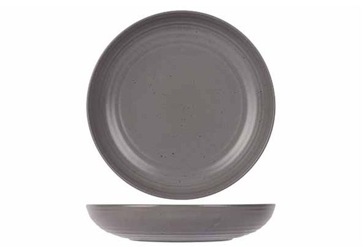 Artisan Grijs Diep Bord D25cm Coupe 940ml