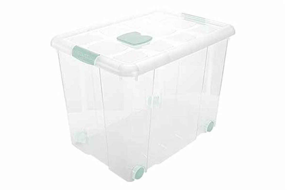 Opbergbox Nº8 86l Met Sluitingen En Wielen