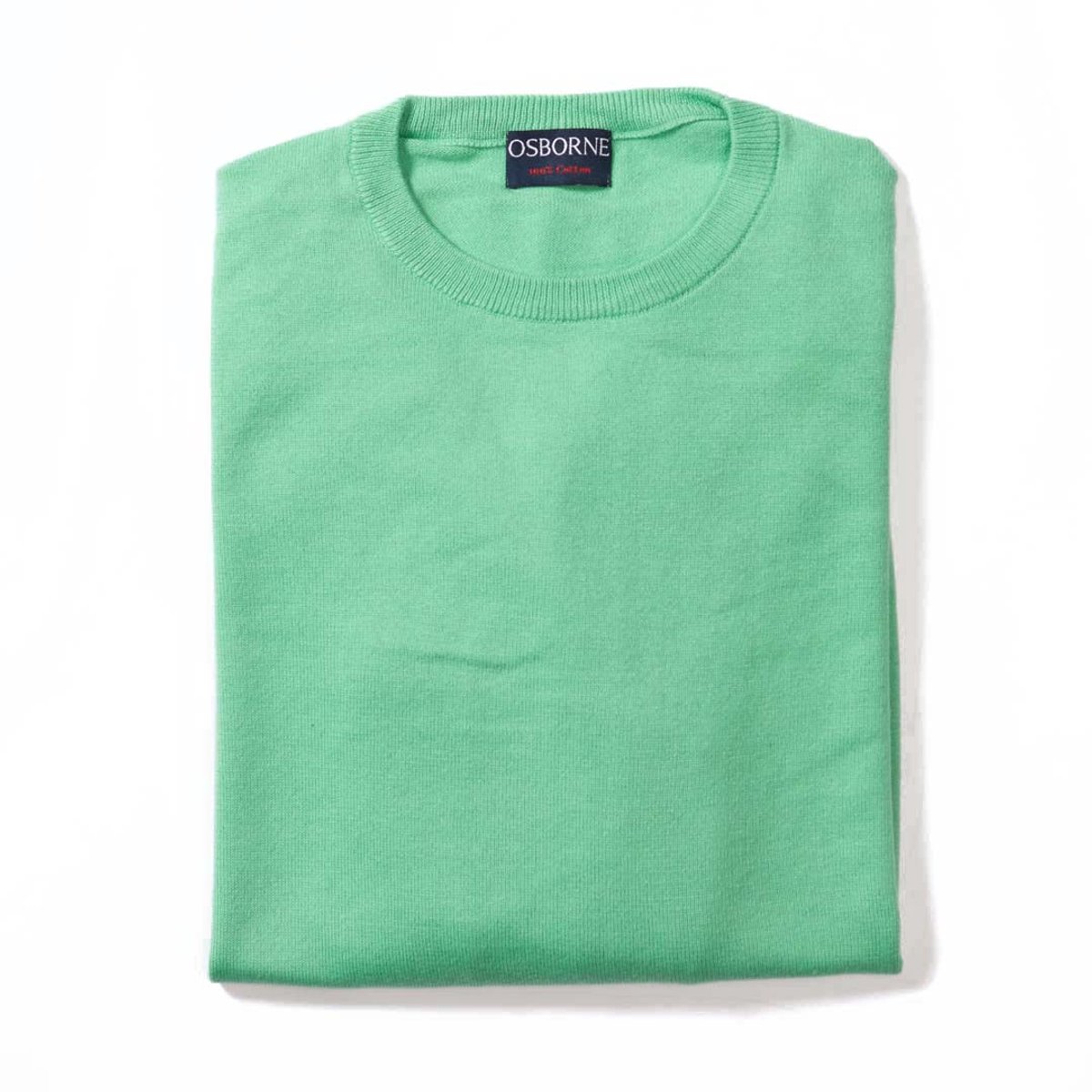 Osborne Knitwear Trui met ronde hals - Katoen - Springtime - 3XL