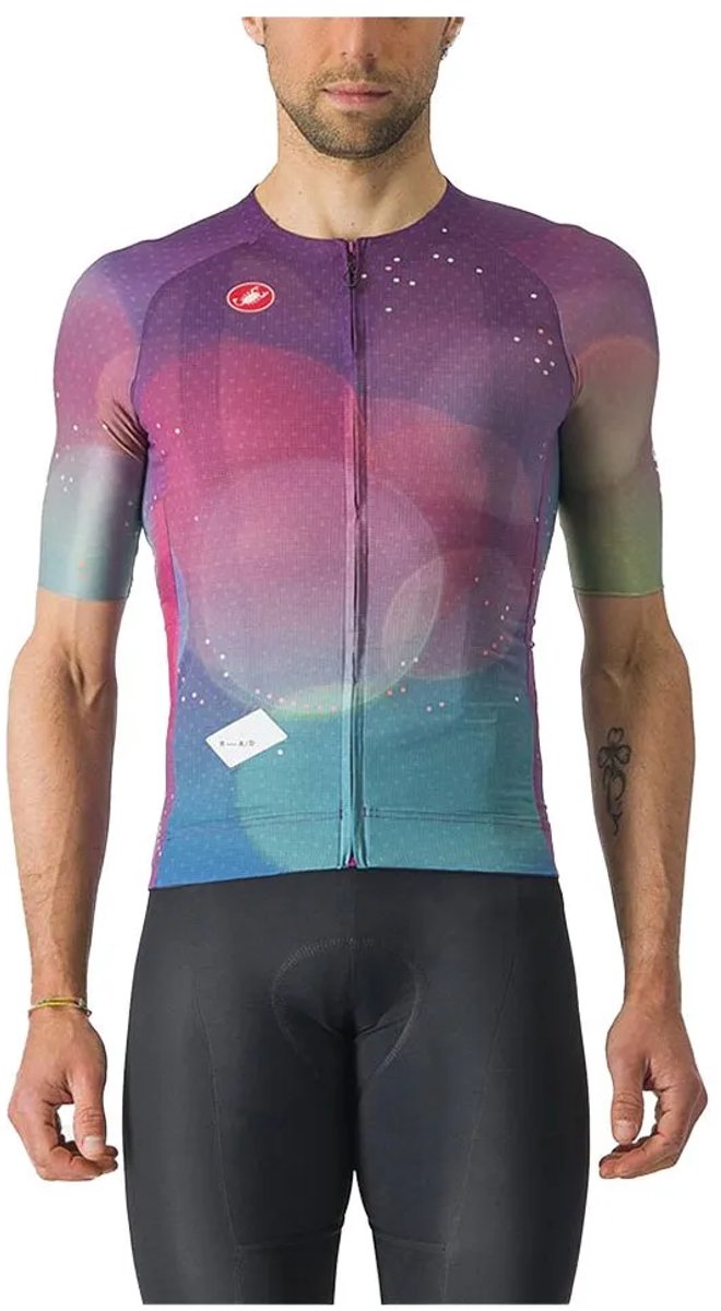 Castelli R-a/d Korte Mouw Wielertrui Paars 2XL Man