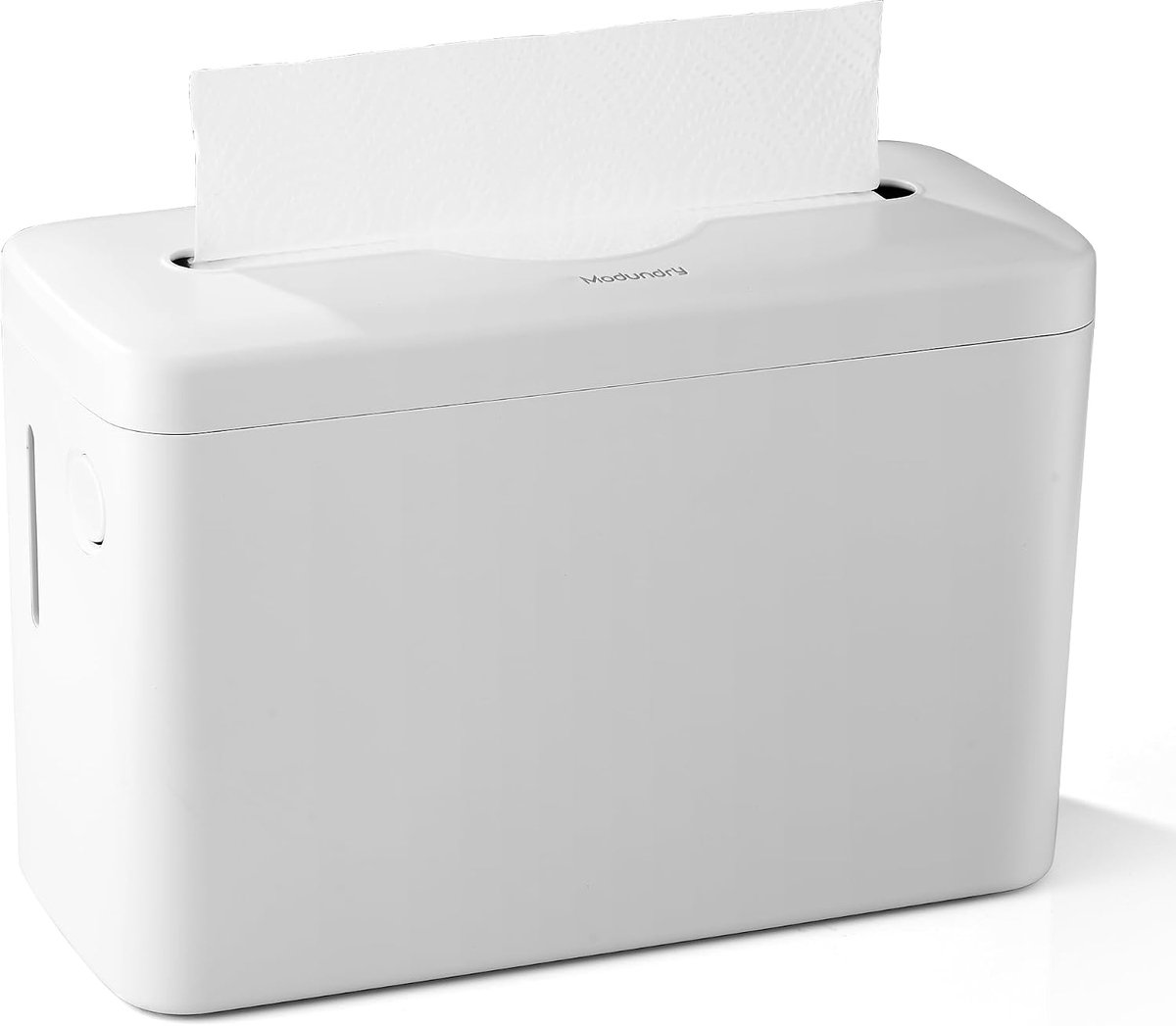 SnelShoppen - Paper Towel Dispenser - Multifunctionele Keukenrolhouder - Wit - Duurzaam ABS Kunststof - Tot 200 Vouwen - Ideaal voor Badkamer, Keuken,