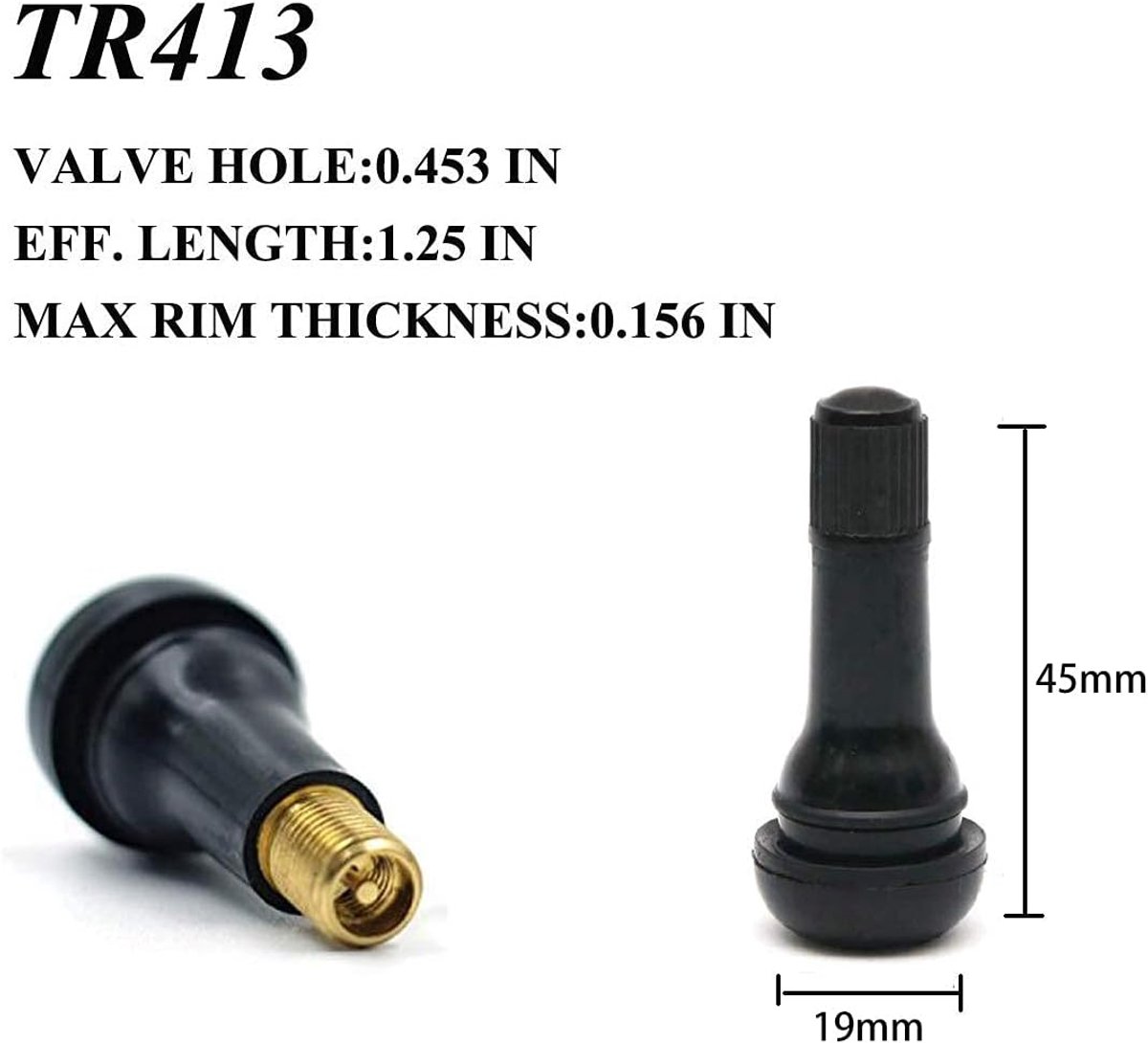 23-delige bandenventielverwijderaar, ventielset, ventieldoppen, ventielkappen, TR413 (dubbelkopventielverwijderaar, 4-in-1 reparatiegereedschap) voor auto, motorfiets, fiets