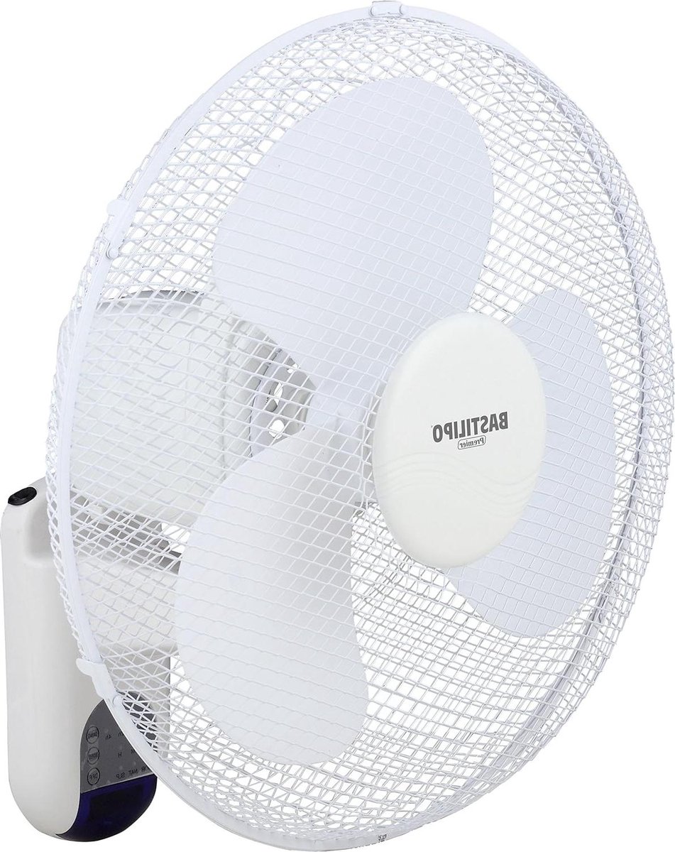 Wandventilator - Muurventilator - Ruimte Koelen - Met Afstandsbediening - 40 cm - Wit