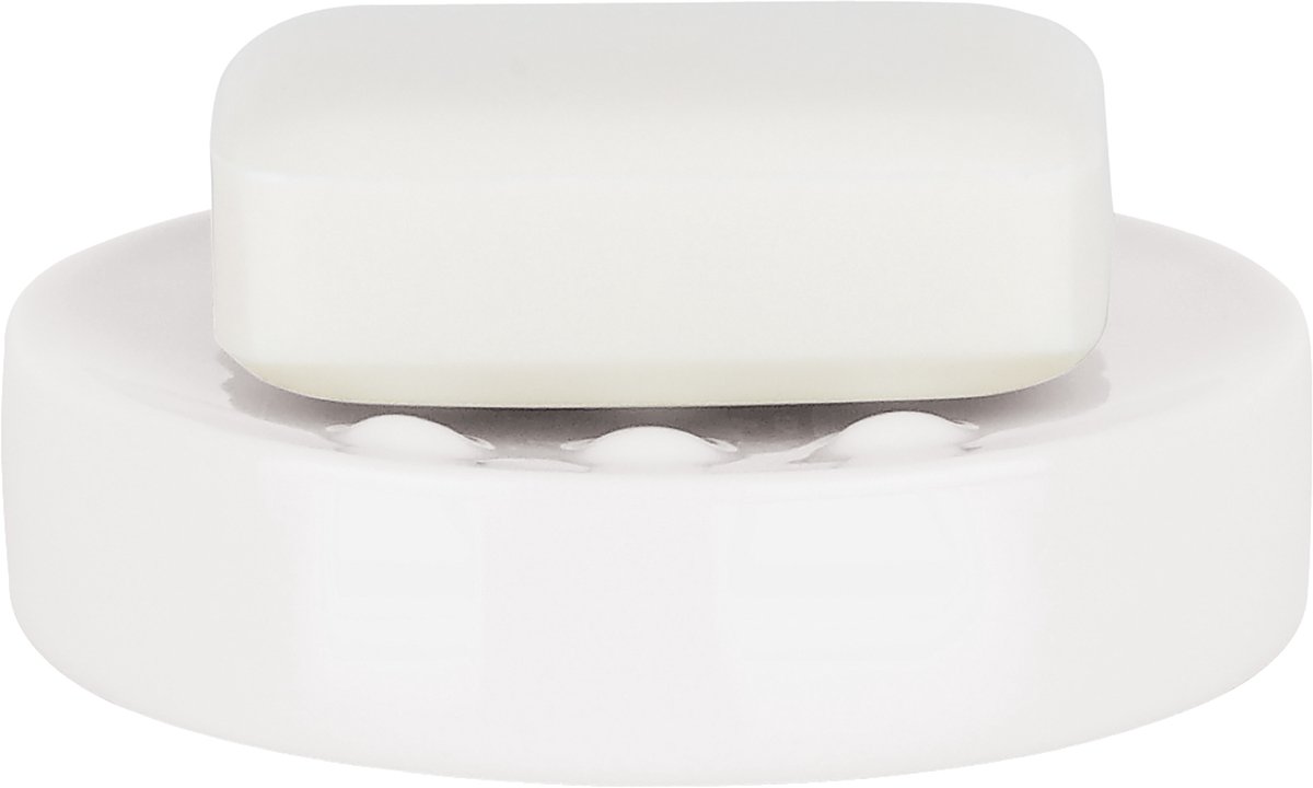 Spirella Zeephouder TUBE – Praktische Zeepschaal en Zeepbakje met Modern Design voor Badkamer