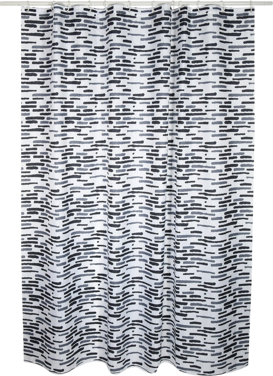 MSV Douchegordijn – Waterdicht en Schimmelwerend – Antibacteriële Coating – 100% Polyester – Gemaakt in Europa
