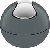 Spirella Badkamerprullenbak met Deksel – Kleine Prullenbak met Swingdeksel voor Badkamer, Keuken en Tafel