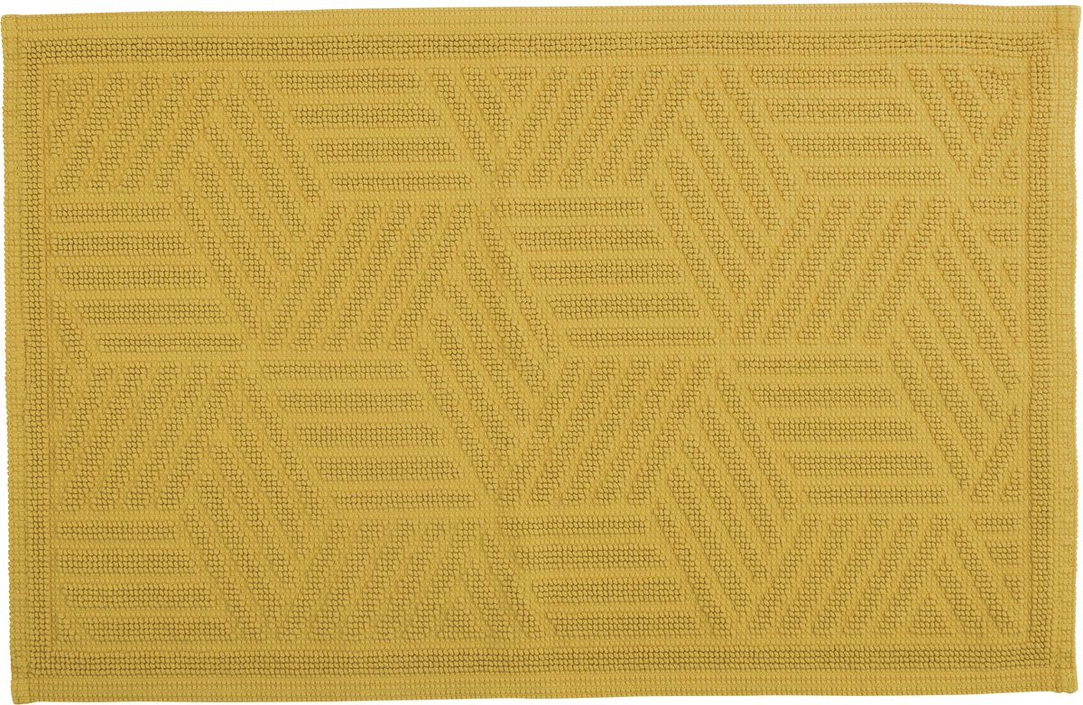 Spirella Badmat Katoen – Antislip Badkamermat van 100% Katoen – Wasbaar op 40°C – Sneldrogend – Geschikt voor Droger