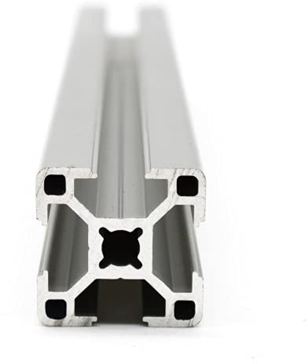 Aluminium profiel groef 8 30x30 gesneden 300 mm