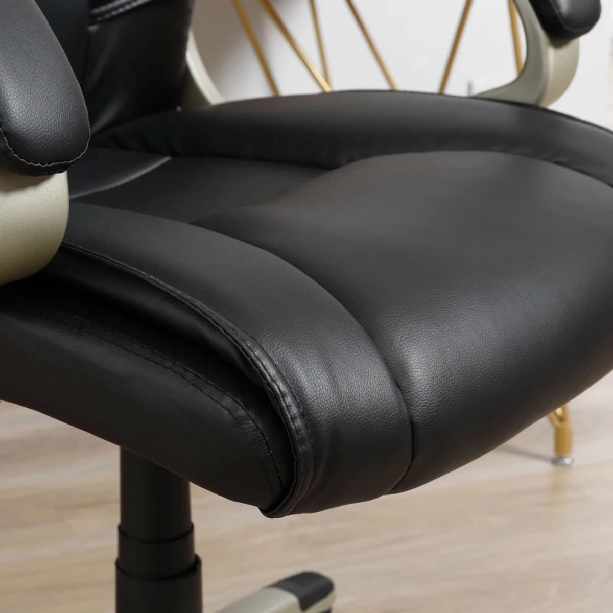 Exoluxe Ergonomische Bureaustoel met Schommelfunctie, Hoge Rugleuning thumbnail 4