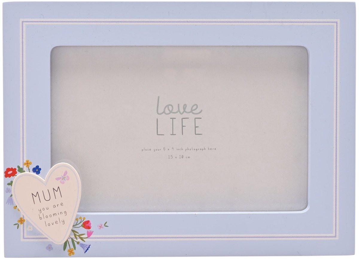 Love Life Heart Frame - Mum