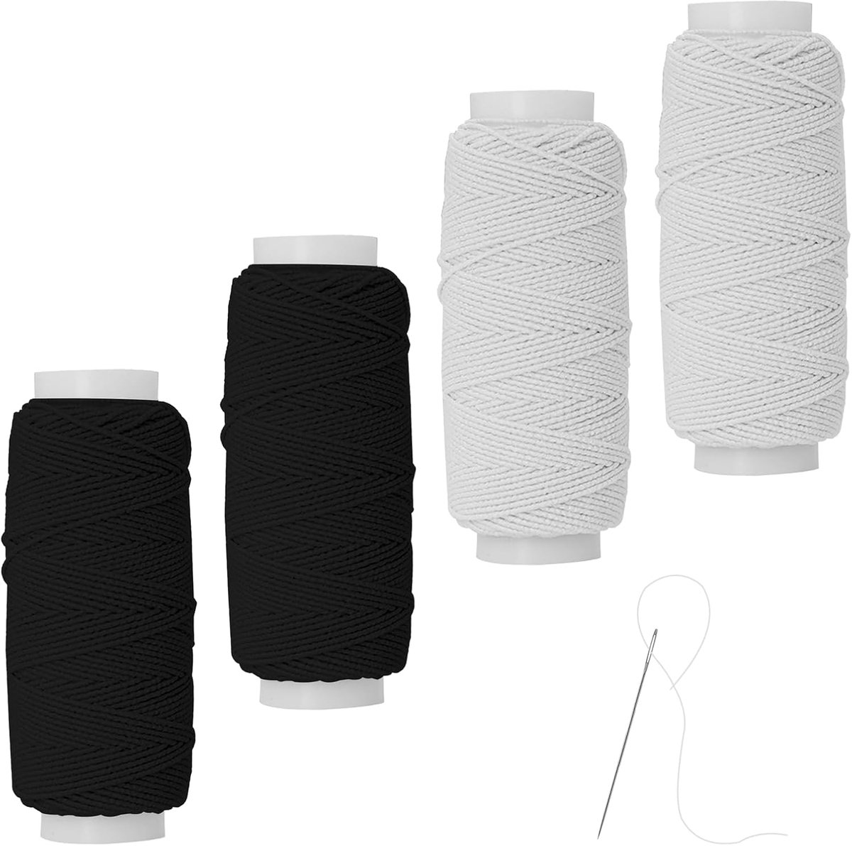 naaigaren, elastisch garen voor armbanden, elastisch naaien, kan voor kostuums worden gebruikt, ook geschikt voor kralenarmbanden, halskettingen