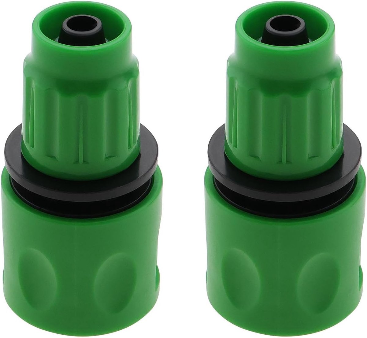2 stuks rekbare slangverbinders, 67,3 x 34,2 mm, geschikt voor telescopische buizen met binnendiameter 8-10 mm, tuinslangreparatieset voor tuin, terras, groen