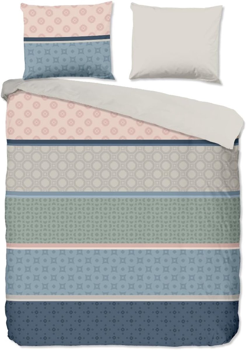Dekbedovertrek Katoen Renforcé Vida - multi 200x200/220cm