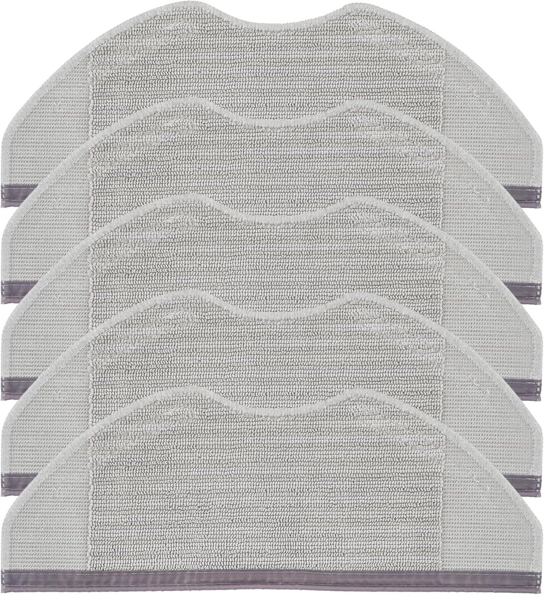 (5 stuks) H40/S40C vervangende dweilpads, compatibel met Xiaomi H40/S40C robotstofzuiger, dweilpads, navulaccessoires, wasbare dweildoeken