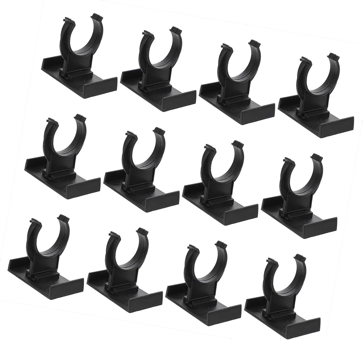 Clips, 12 stuks keukenkickboardclips, voor plinten, eenvoudig te installeren kickboardpoten, kickboardplintclips met plintbevestigingsclip, rotan meubels en badpaneel
