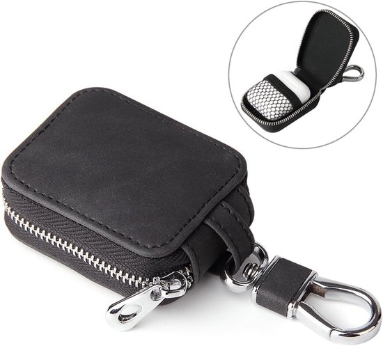 case, universele beschermhoes voor bluetooth-hoofdtelefoon, in-ear hoofdtelefoontas, voor bluetooth-hoofdtelefoon met afmetingen van maximaal 6 cm lengte, 5 cm breedte en 2,3 cm — afbeelding 3