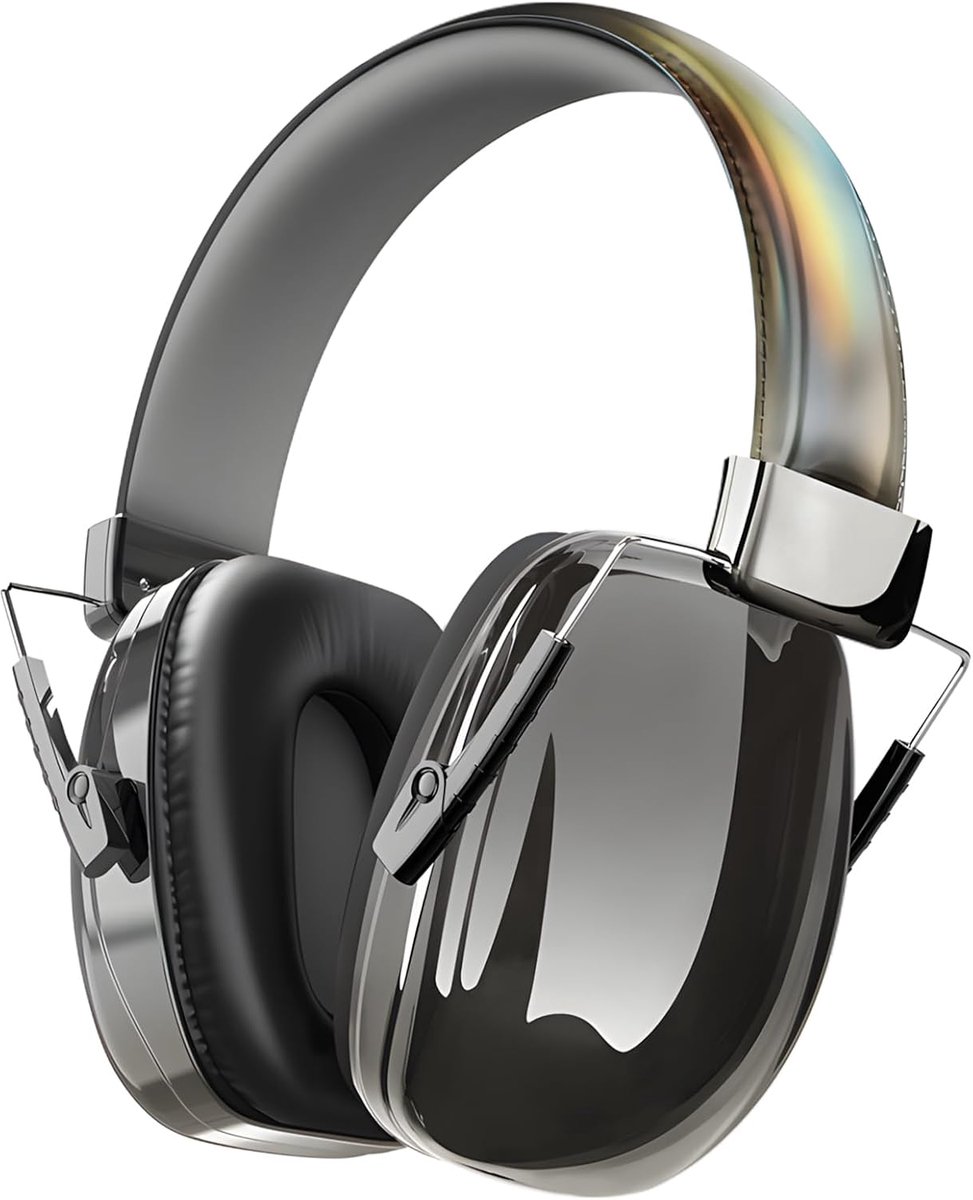 Kids Ear Defenders Kinderen, Ruisonderdrukkende Hoofdtelefoon Autisme, 25dB SNR Oor Defenders Volwassenen, Oor Protector Gehoorbescherming Oorbeschermers voor Jongens, Meisjes, Peuter Leeftijd 3
