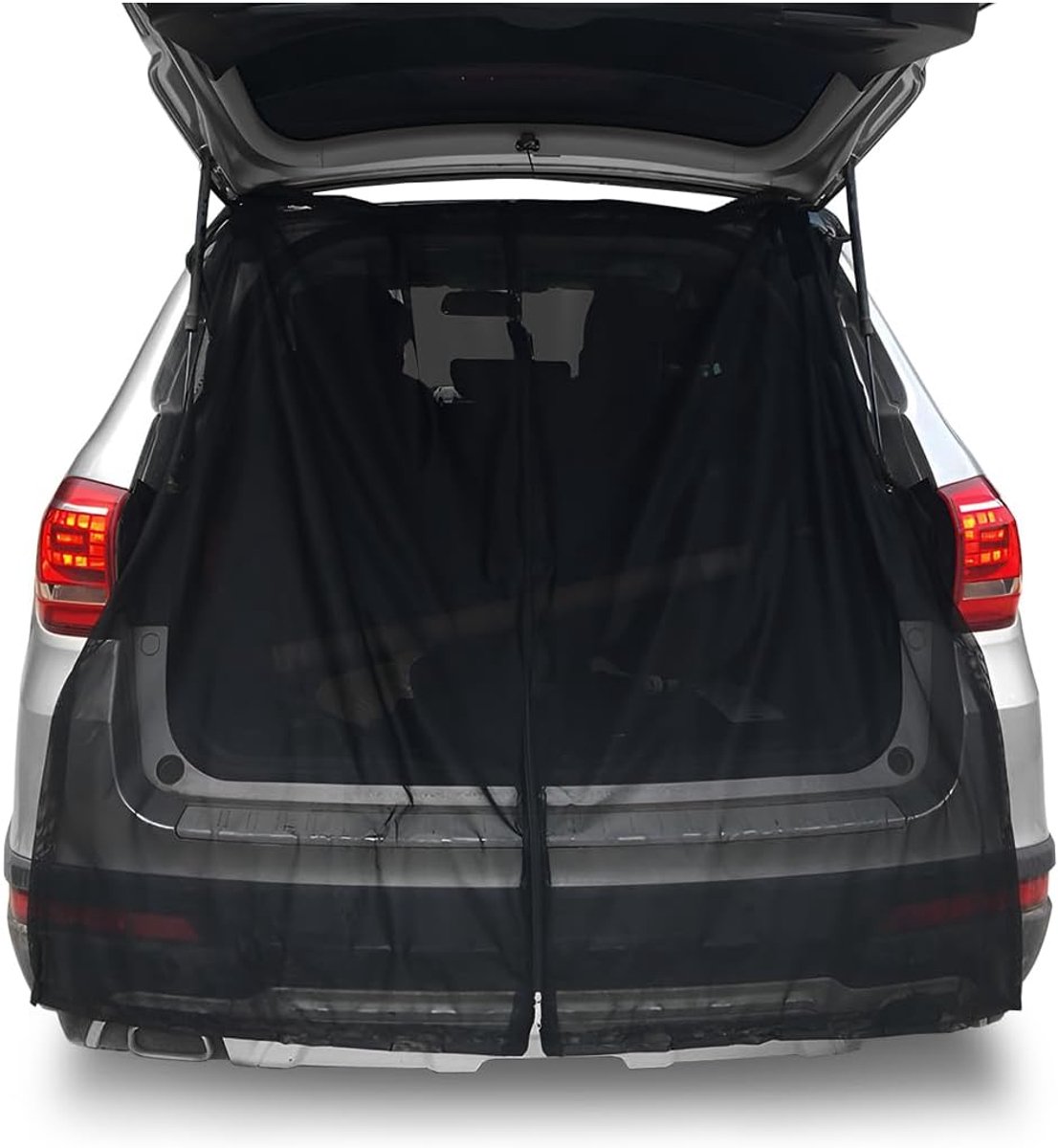 Achterruit, zonwering, auto-kofferbakpoort, zonweringsafdekkingen, mesh-stof, ventilatiekap voor outdoor, camping, vissen