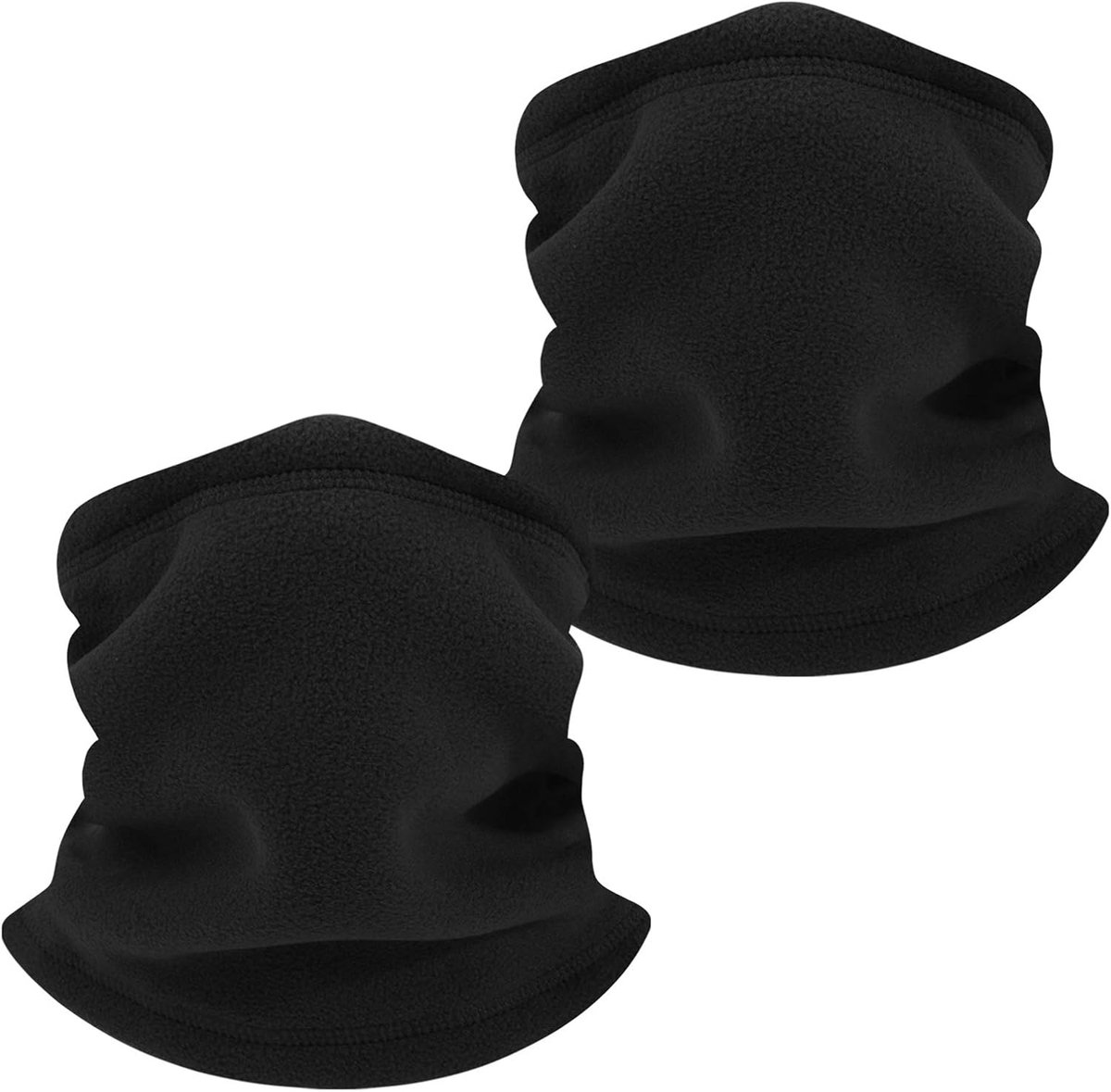 Fleece Neck Warmer Nekwarmer, Winter Zachte Dikke Fleece Voering Elastische Sjaal Hals Gaiter, Winddicht Ski Nekwarmer Masker Bivakmuts voor Mannen En Vrouwen - Universele Maat