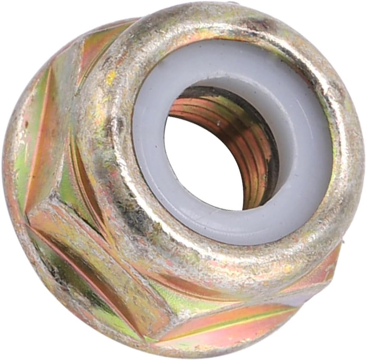 Linkshandige Draadmoer M10x1.25 LH Bladmoer Linkshandige Draadvervanging voor Bosmaaier Trimmeraccessoires Gemaakt van Premium Metaal Stevig Duurzaam Eenvoudig