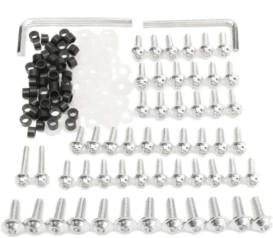 Motorfietsbekledingsschroevenkit bevestigingsklemmen schroeven voor Yamaha YZF R6 1999 2000 2001 2002 — afbeelding 5